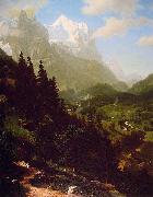 Albert Bierstadt The  Wetterhorn USA oil painting artist